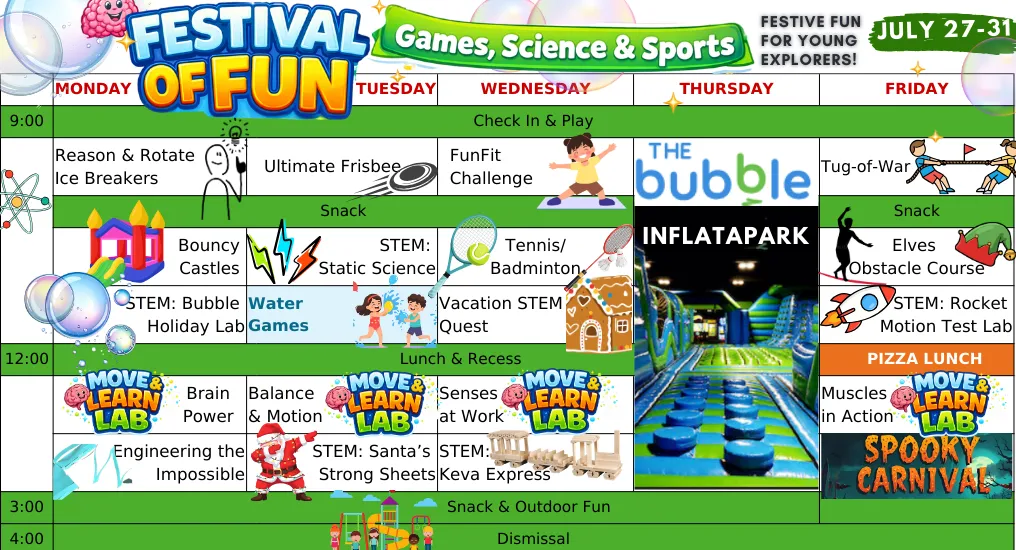 Woodbridge Summer Camp Science and Sport Week