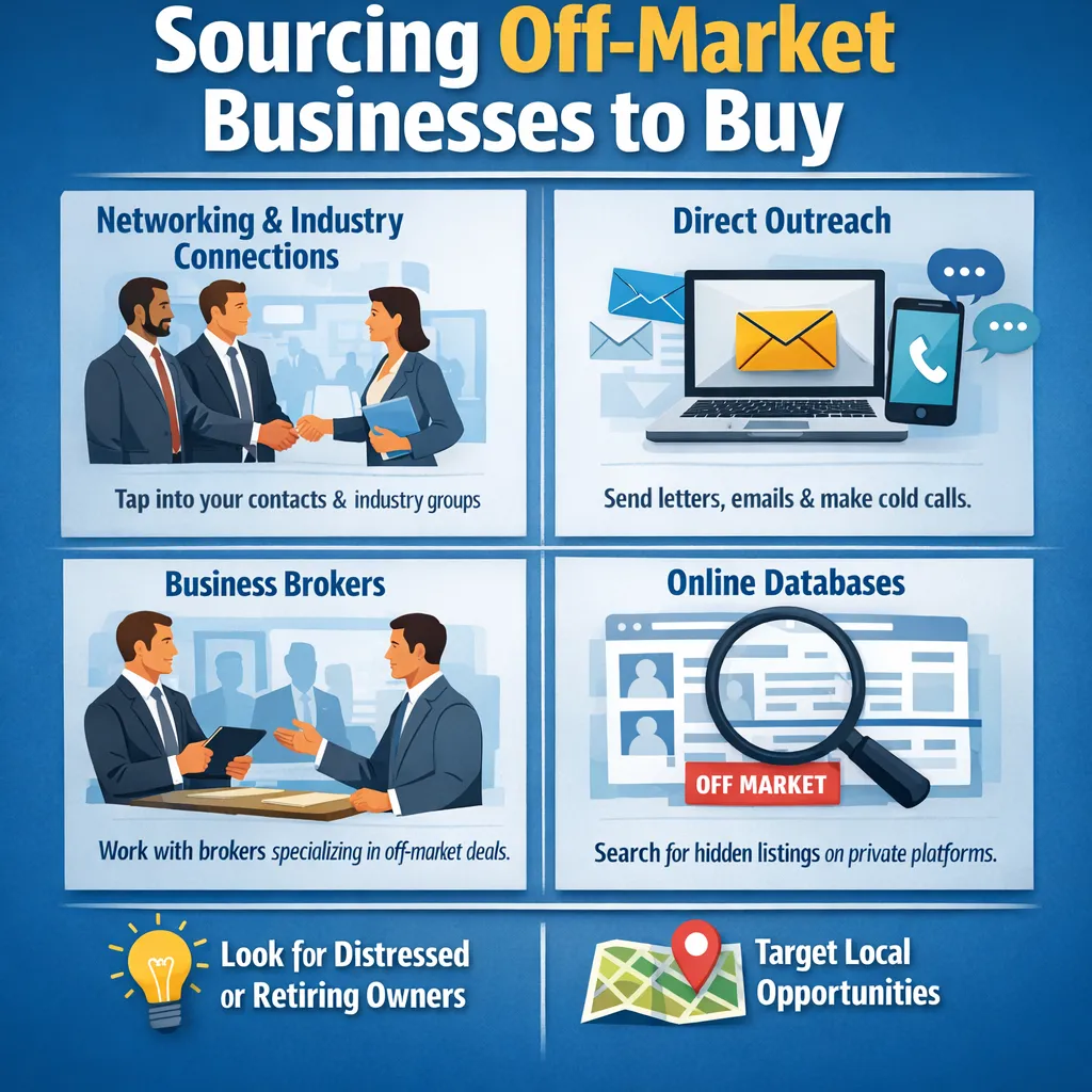 How to Find Off-Market Business Acquisition Opportunities in the UK and Evaluate Them Quickly