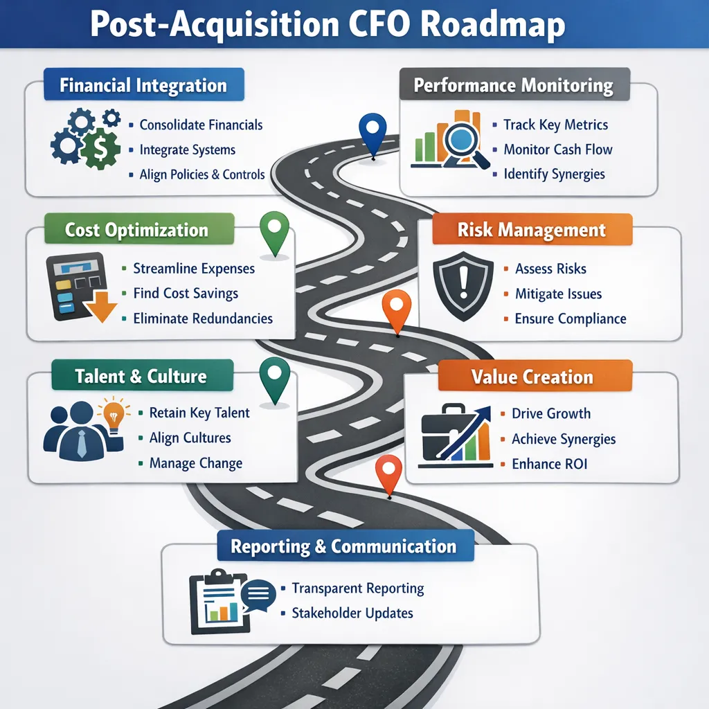 The Post-Acquisition CFO Playbook: How to Build Financial Control and Create Value in the First 12 Months