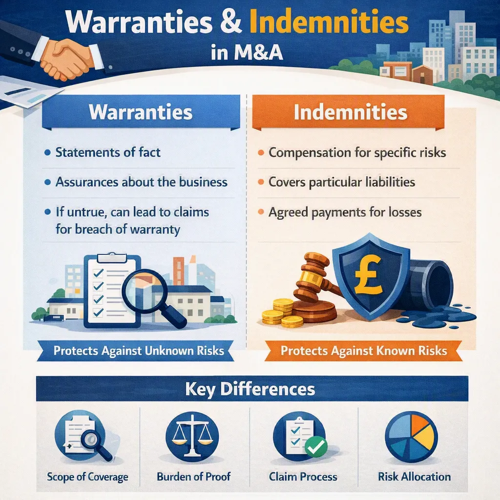 Warranties and Indemnities in Business Acquisitions: What They Are, What They Protect, and How to Negotiate Them