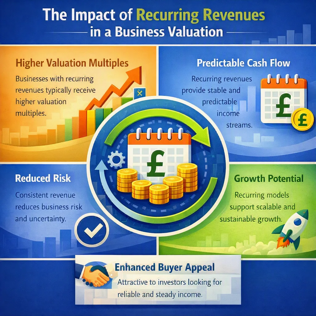 Recurring Revenue & Business Valuations: Why Subscription and Contracted Income Commands a Premium (and How to Build It)