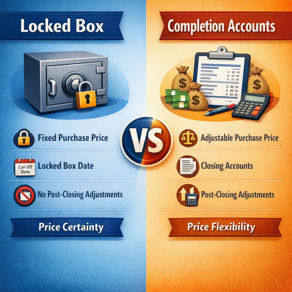 Locked Box Versus Completion Accounts: Understanding the Two Price Adjustment Mechanisms in UK Business Acquisitions