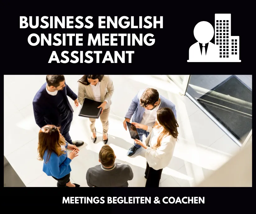 Kachel für Business English Onsite Meeting Assistant