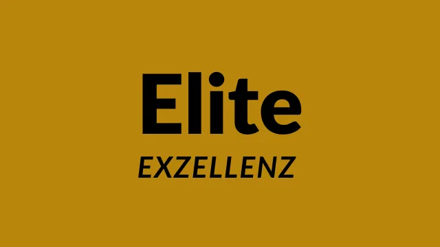 Holzpersonen in einer eihe mit einem Hand mit Lupe