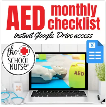 AED monthly checklist