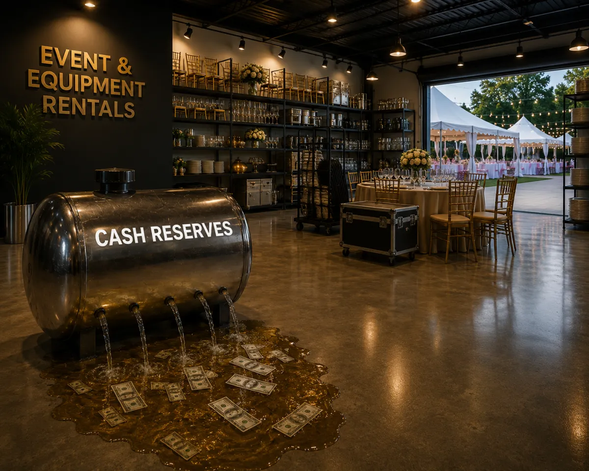Why Equipment & Event Rental Businesses Struggle With Cash Flow