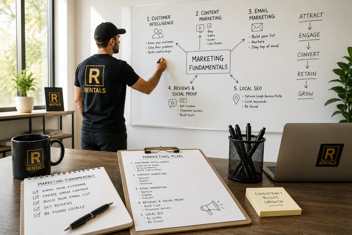 5 Marketing Fundamentals Every Rental Business Needs to Get Right