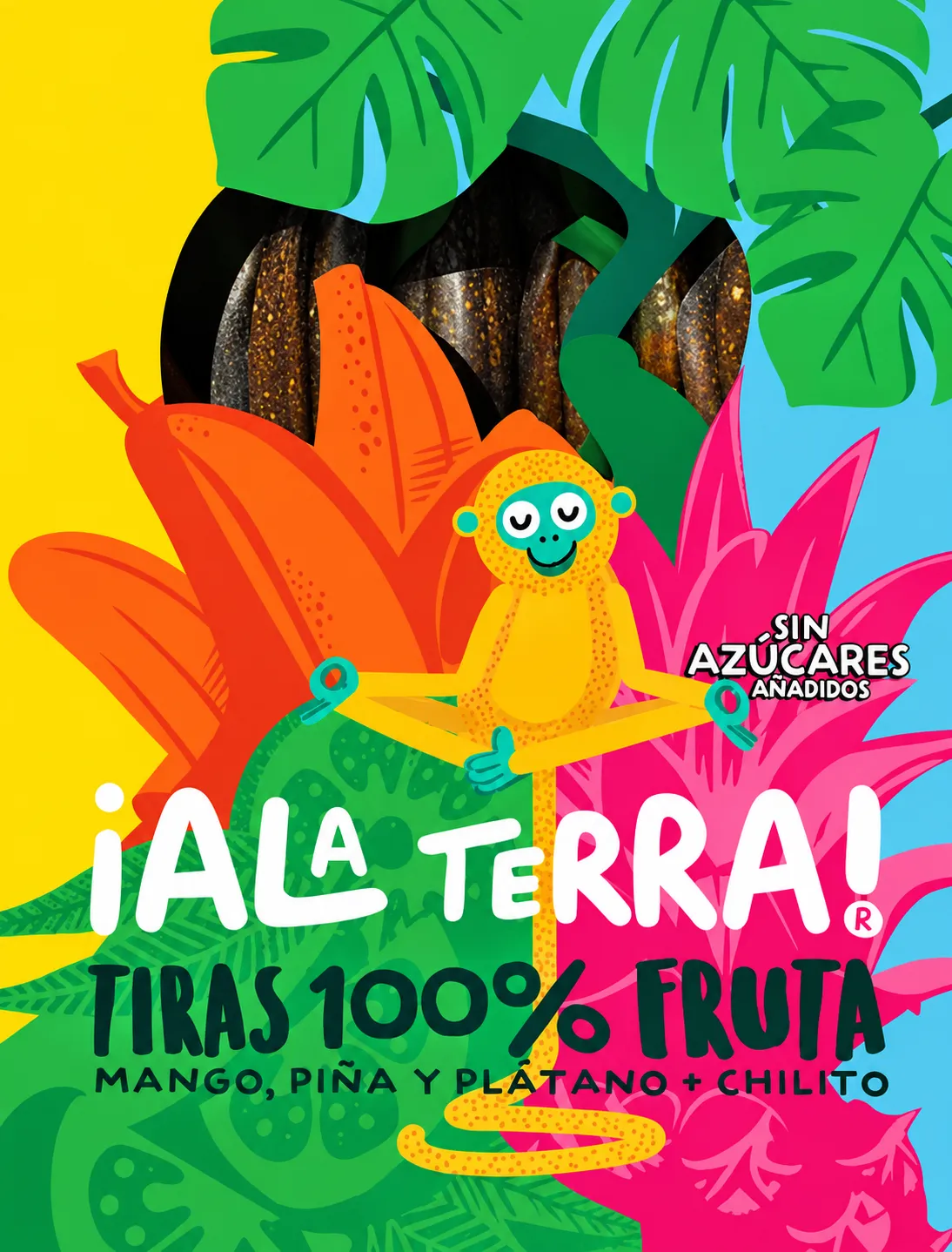 Snacks ¡Ala Terra! 100% fruta con chilito