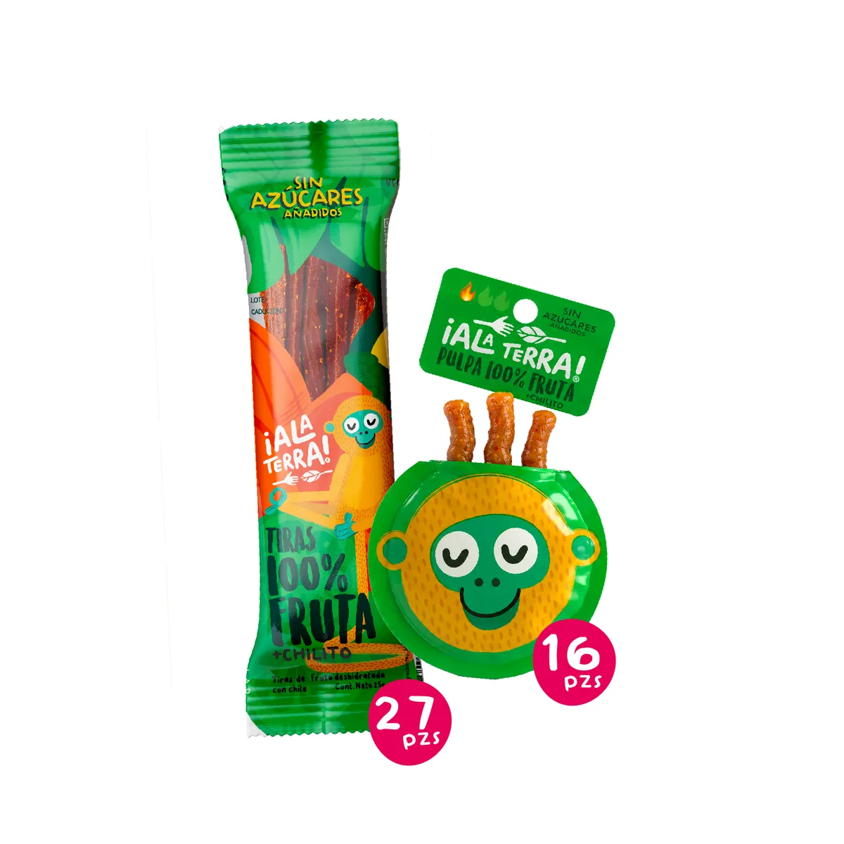 Paquete Explorador 43 snacks ¡Ala Terra!
