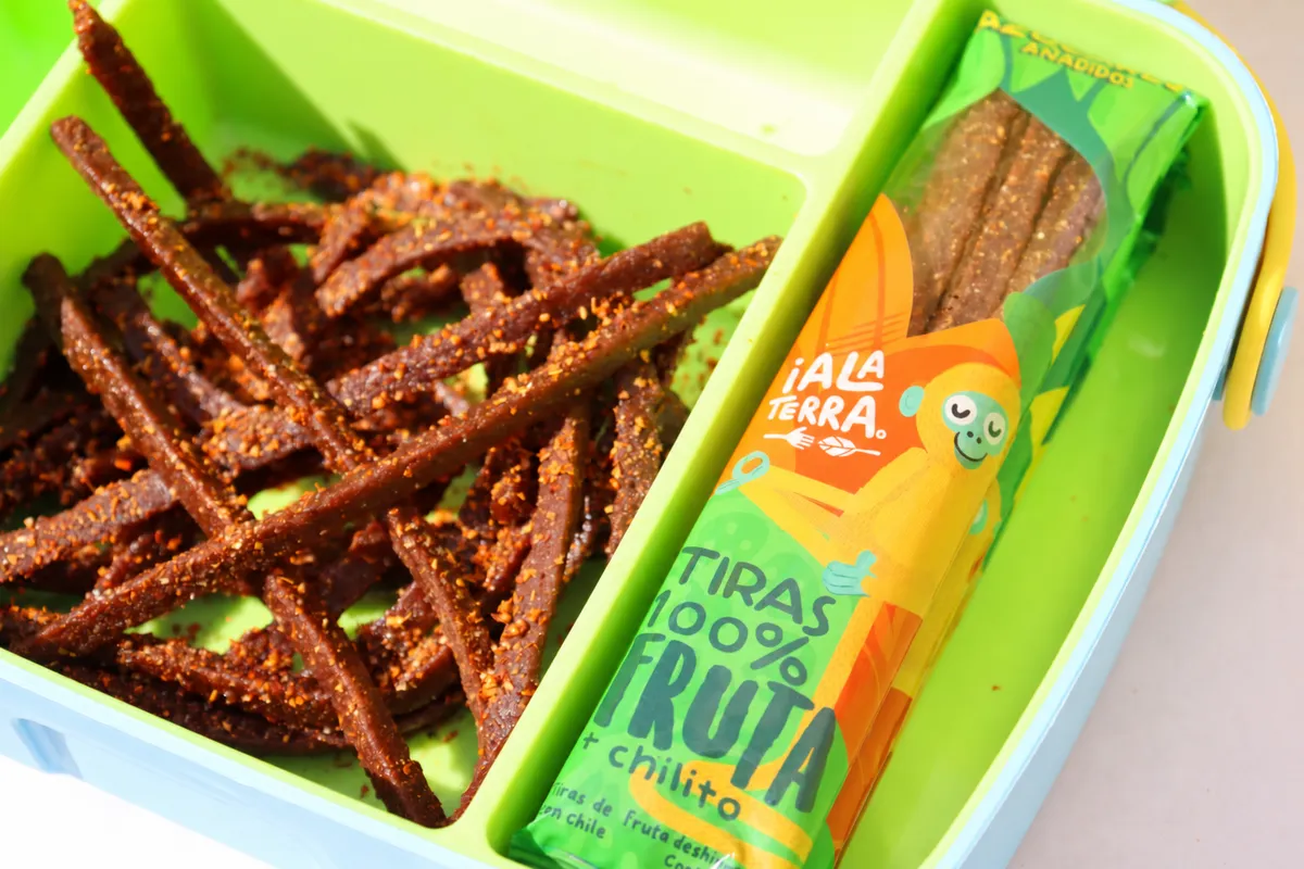 Snacks ¡Ala Terra! 100% fruta con chilito