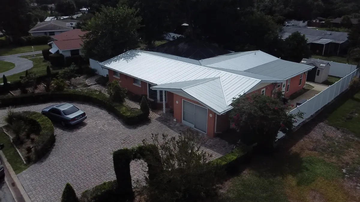 5v metal roof in 26g millfinish