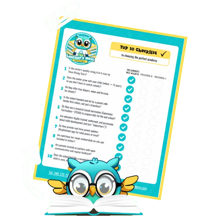right child cae checklist