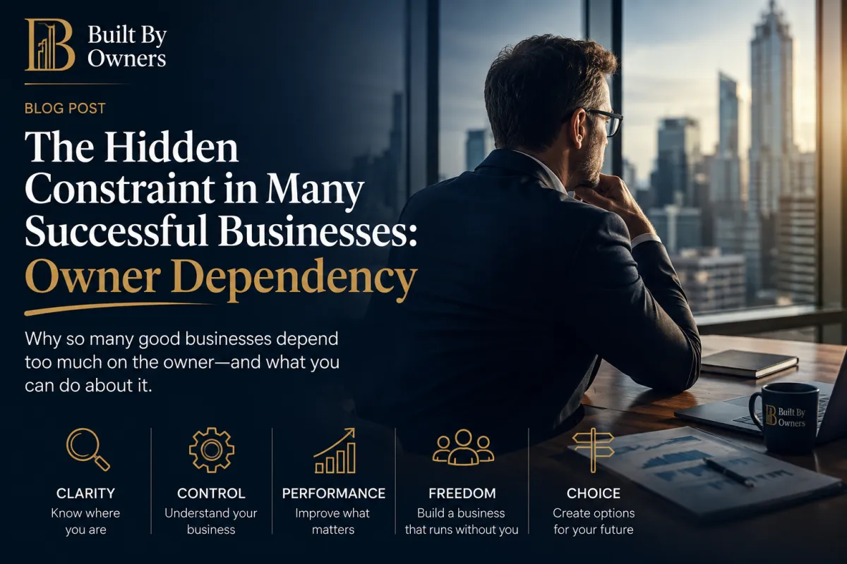 The Hidden Constraint in Many Successful Businesses: Owner Dependency