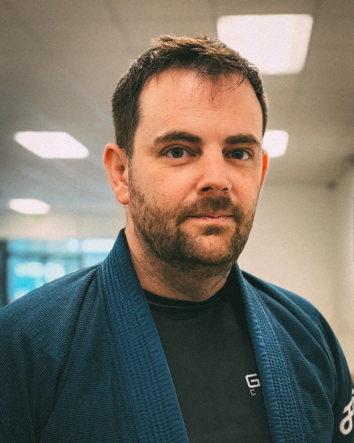 Sean Goss, Blue belt BJJ instructor at Torrent Brazilian Jiu-Jitsu in Hanover, MA