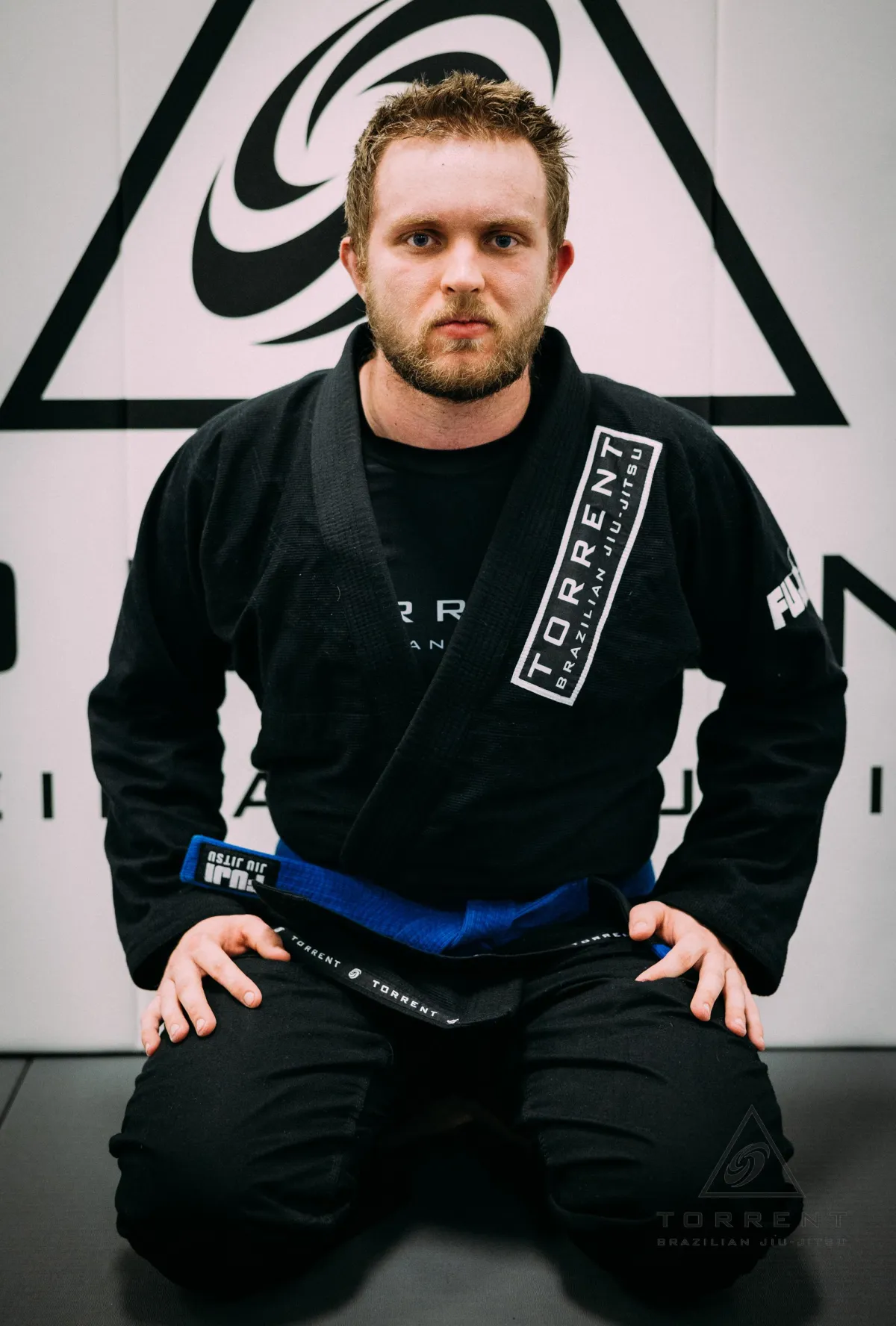 Evan Kelly, Blue belt BJJ instructor at Torrent Brazilian Jiu-Jitsu in Hanover, MA