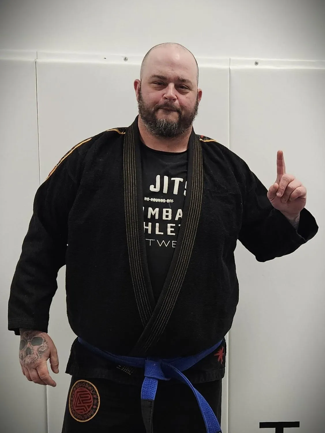 Joe Hartigan, Blue belt BJJ instructor at Torrent Brazilian Jiu-Jitsu in Hanover, MA