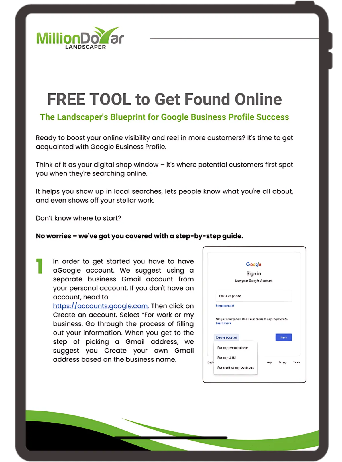 Free Tool to Get found Online