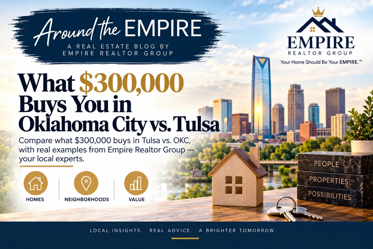 What $300,000 Buys You in Oklahoma City vs. Tulsa