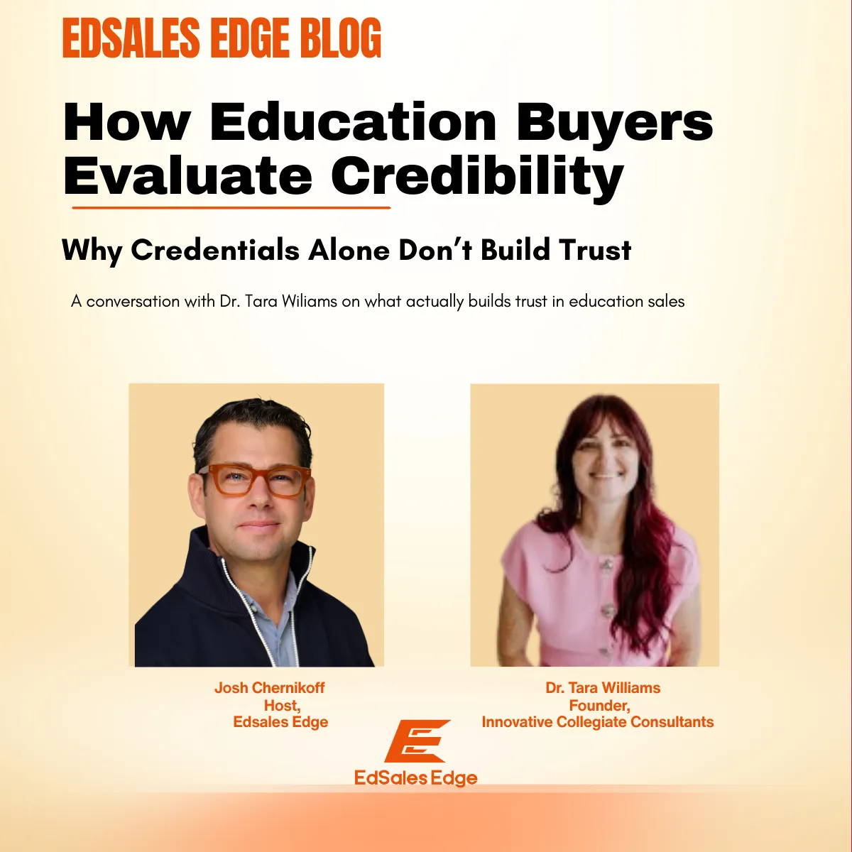 🎙️ How Education Buyers Actually Evaluate Credibility (Why Credentials Alone Don’t Build Trust) 🎙️