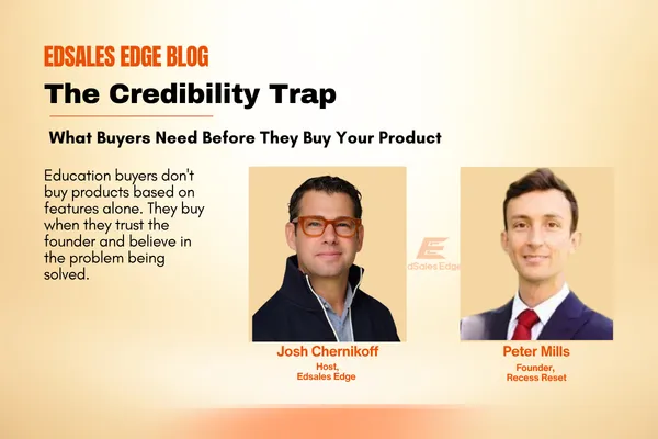 The Credibility Trap: What Buyers Need Before They Buy Your Product
