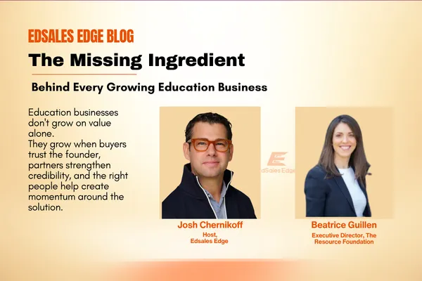 The Missing Ingredient Behind Every Growing Education Business
