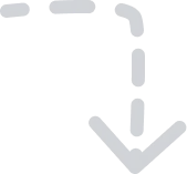 Arrow pointing downward symbolizing lead conversion and sales pipeline for revenue growth.