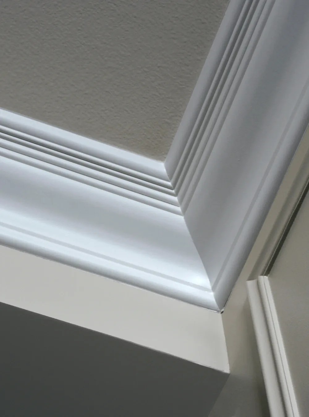 Moulding on ceiling