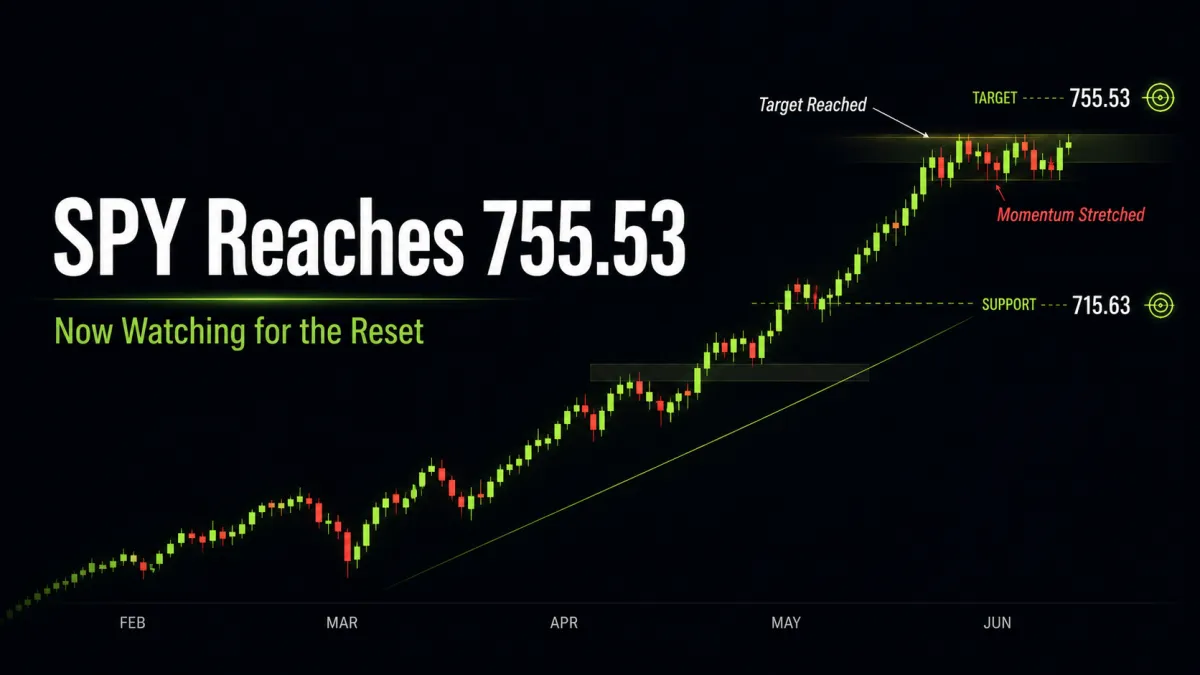 SPY Reaches 755.53 as Bullish Momentum Stretches