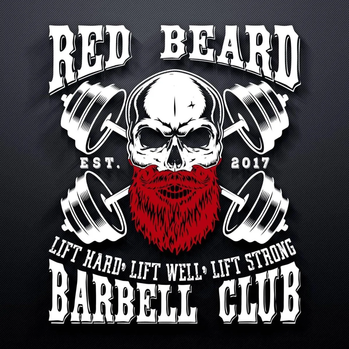 Red Beard Barbell Club Logo