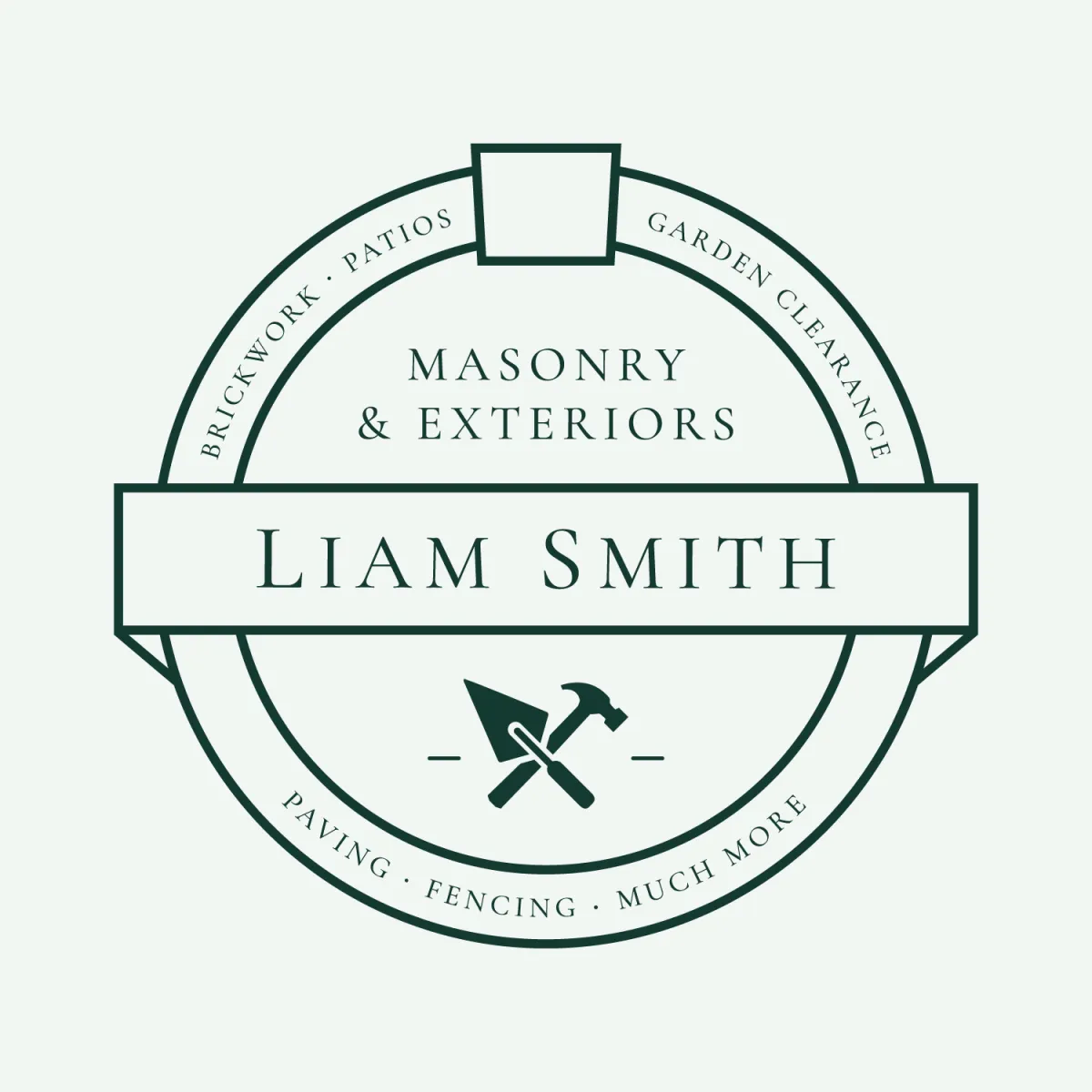 Liam Smith Masonry & Exteriors Logo