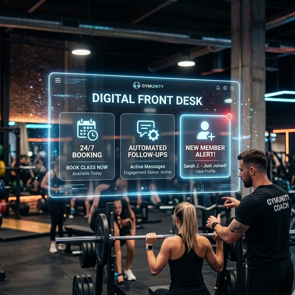 The 24/7/365 Digital Front Desk for Fitness Businesses