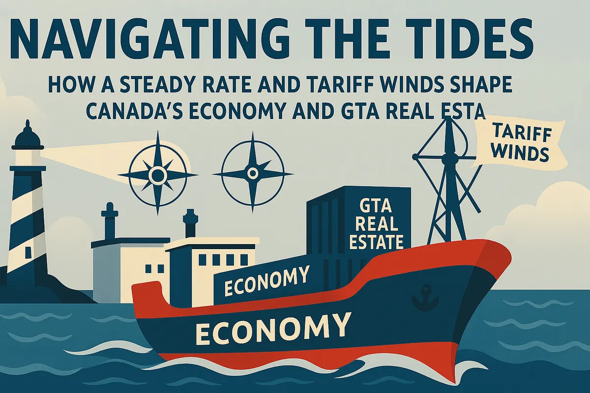 Navigating the Tides: How a Steady Rate and Tariff Winds Shape Canada's Economy and GTA Real Estate