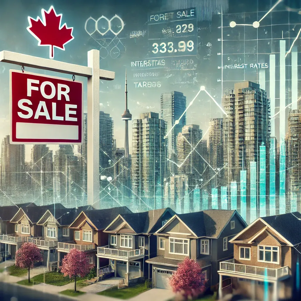 Canada’s Real Estate Market Sees Surge in Listings Amid Economic Uncertainty