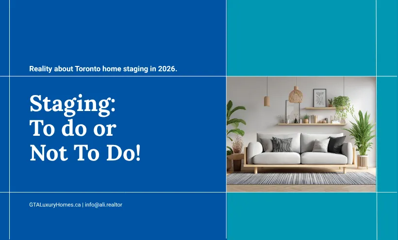 The 18-Day Difference: What Home Staging Actually Returns in Toronto (2026 Data)