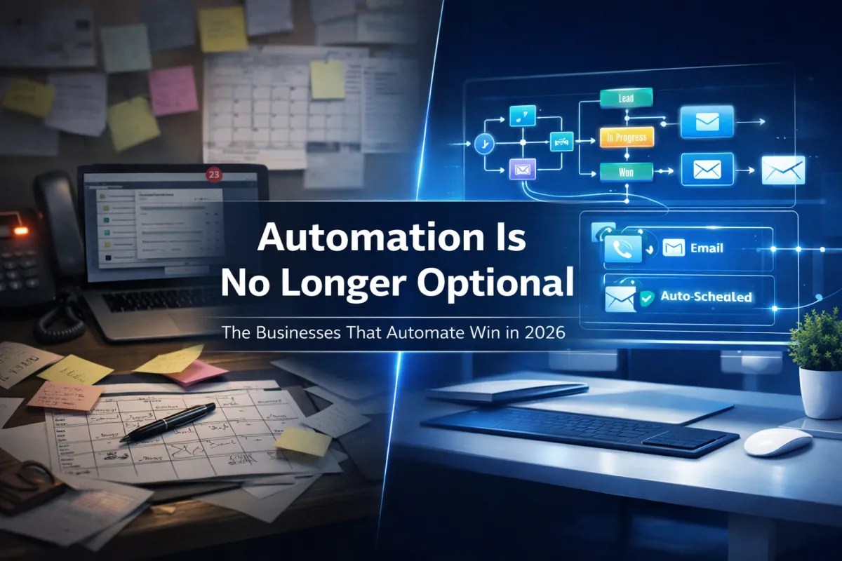 Why Business Automation Is No Longer Optional in 2026