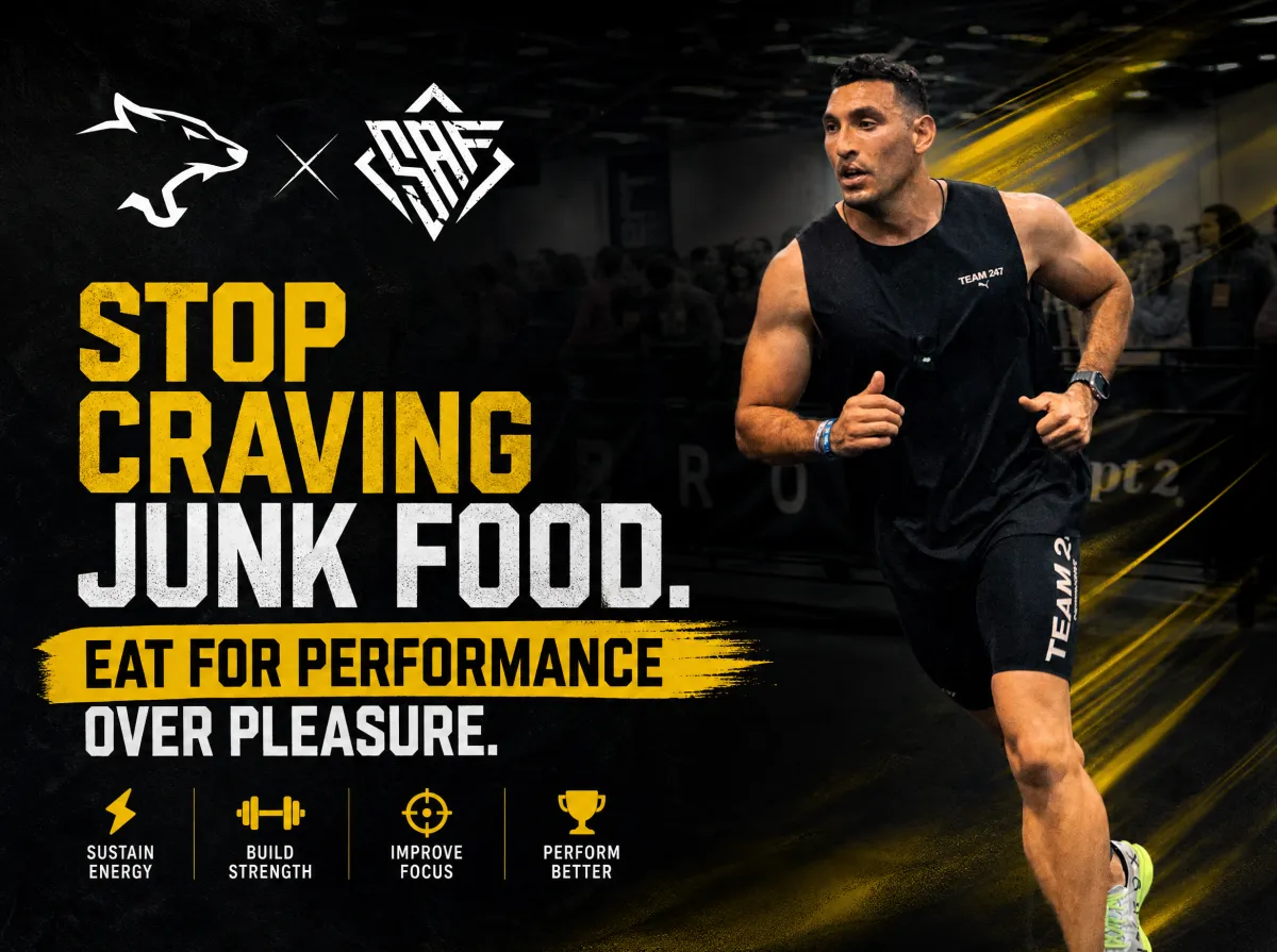 Stop Craving Junk Food Featured image of Adan Racing During Hyrox
