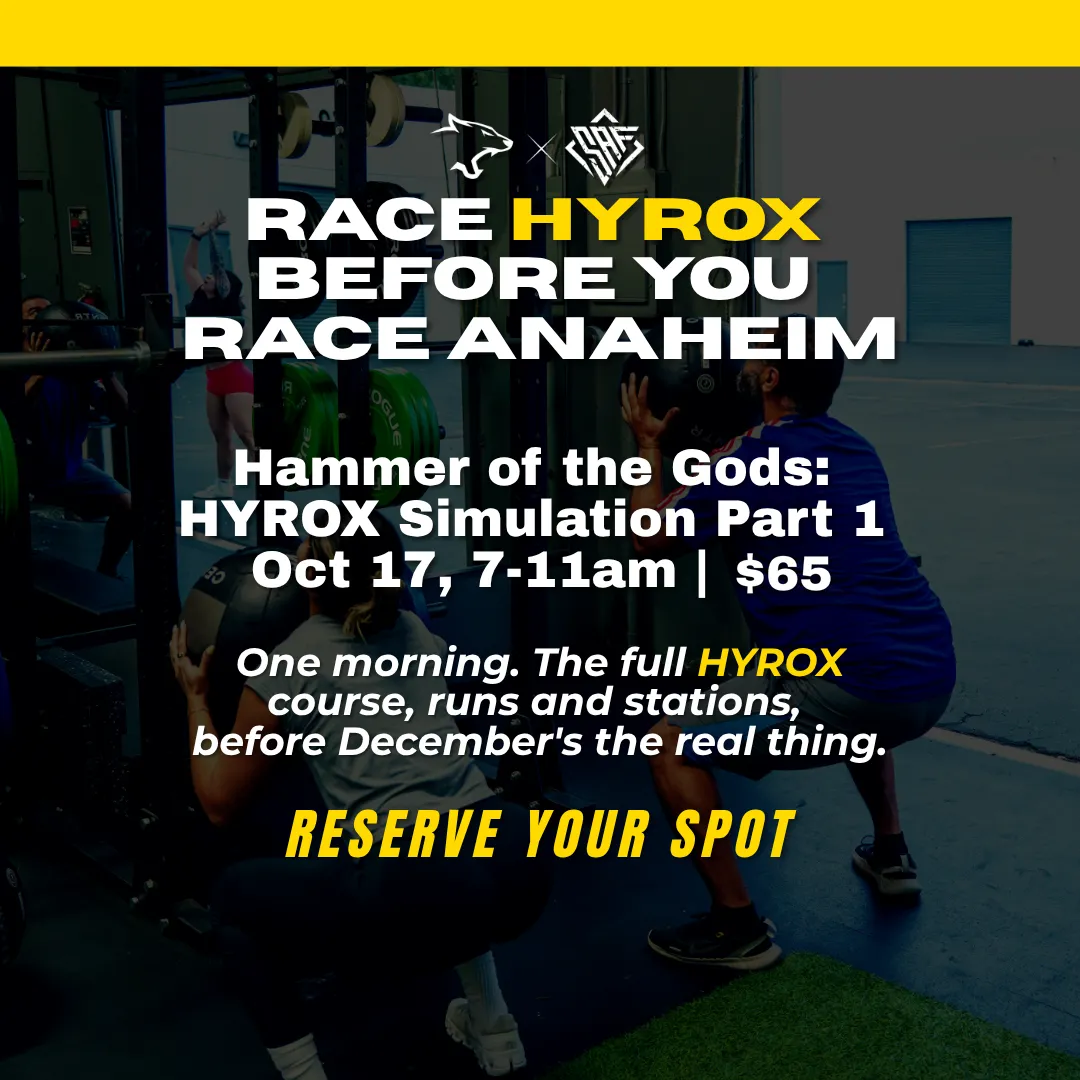 Hyrox Sim Flyer