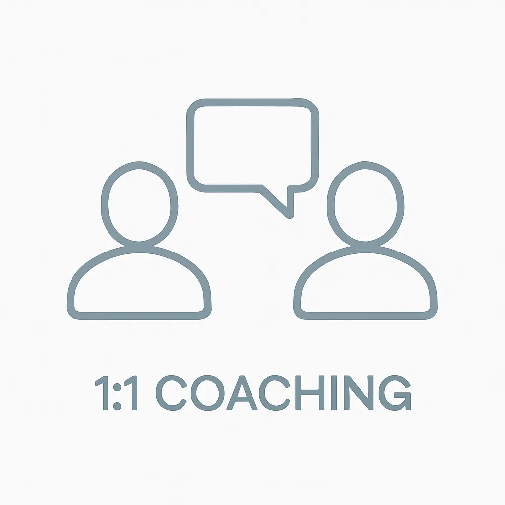1:1 coaching