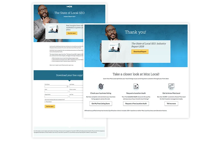 Landing Page Example