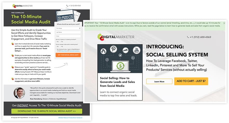 Landing Page Example