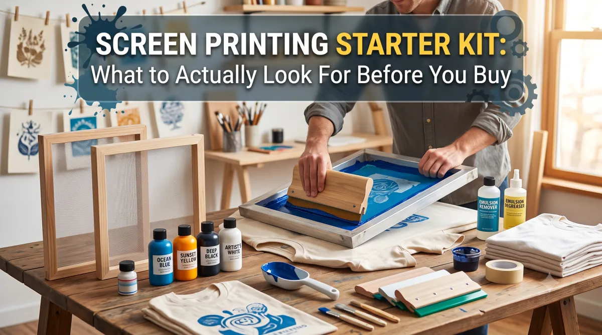 screen printing starter kit buying guide for 2026