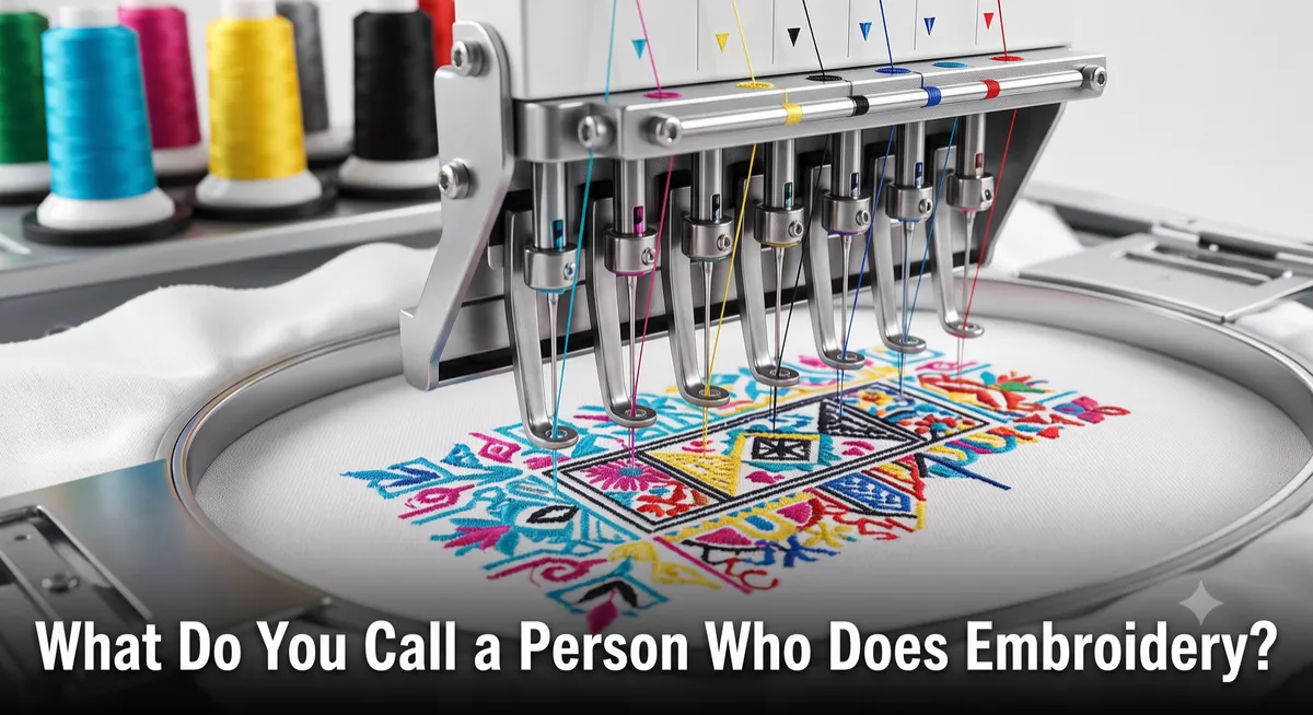 What Do You Call a Person Who Does Embroidery?