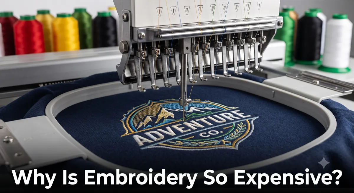 Why Is Embroidery So Expensive?