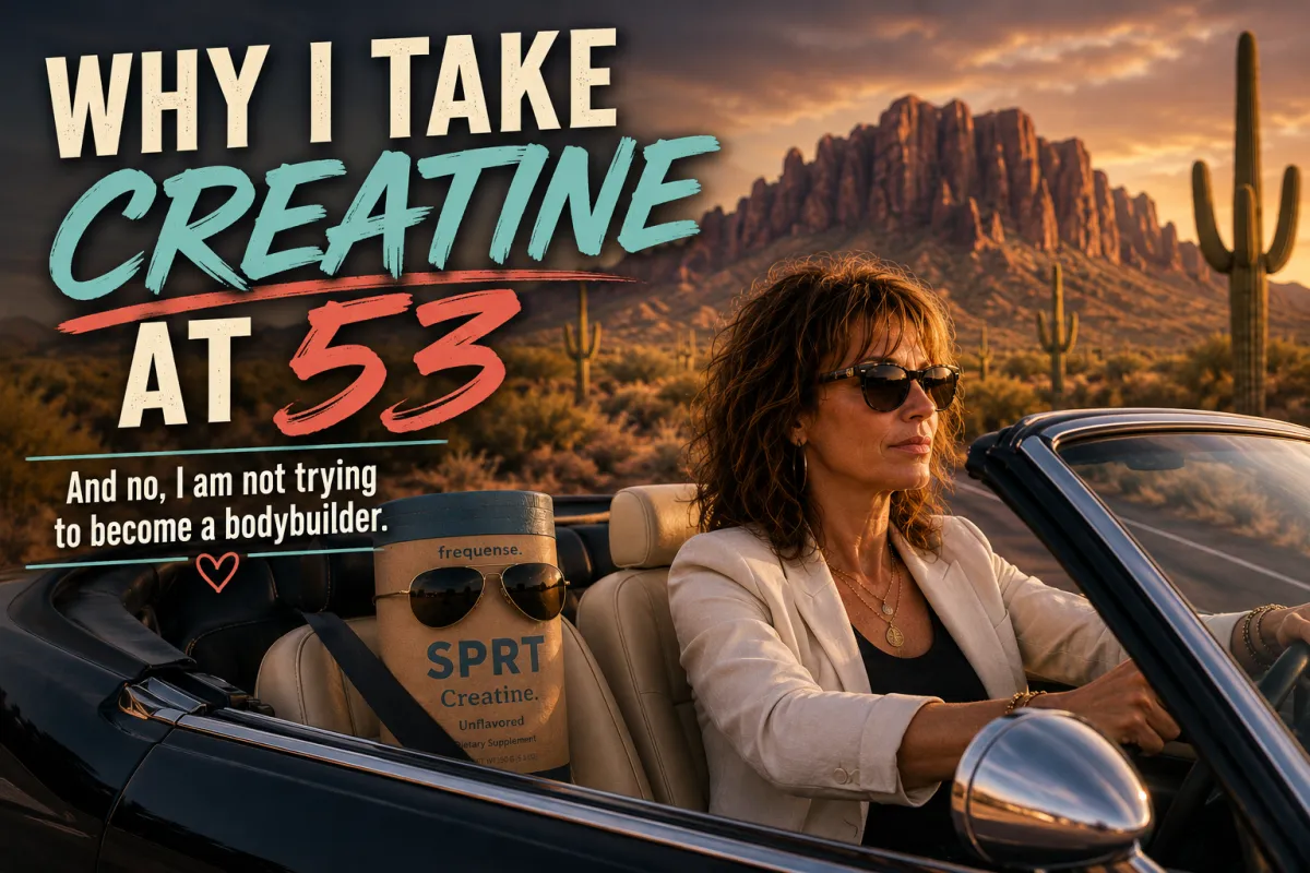 Why I Take Creatine Monohydrate at 53
