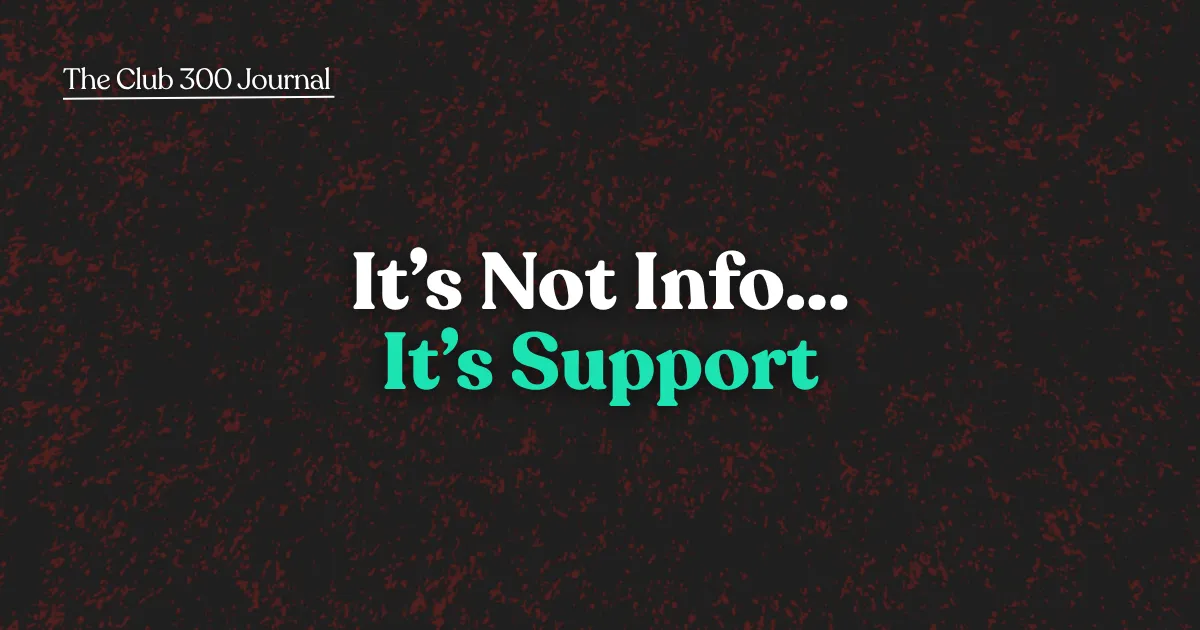 You Don't Have an Information Problem