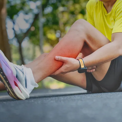 a man with Leg Pain When Walking