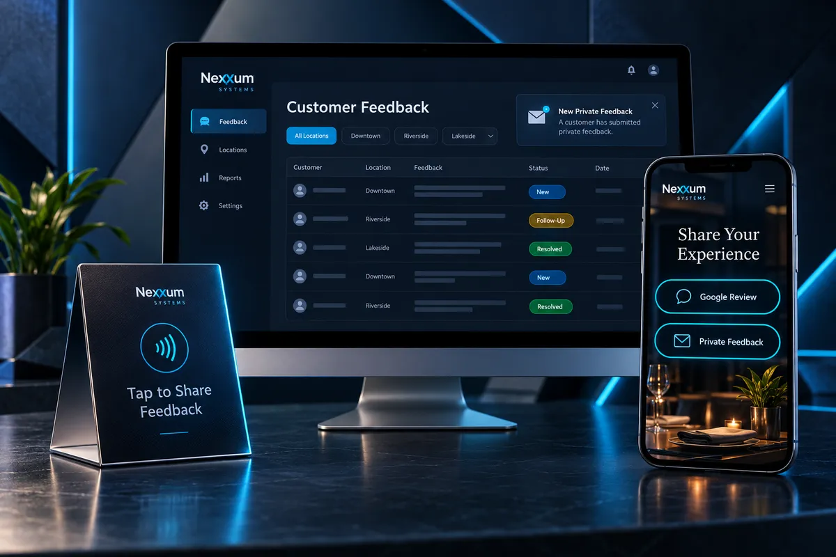 Example contractor website displayed on desktop and mobile.