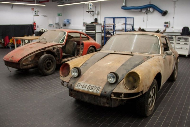 Nejstarší porsche nalezeno v haraburdí. To se ještě jmenovalo 901