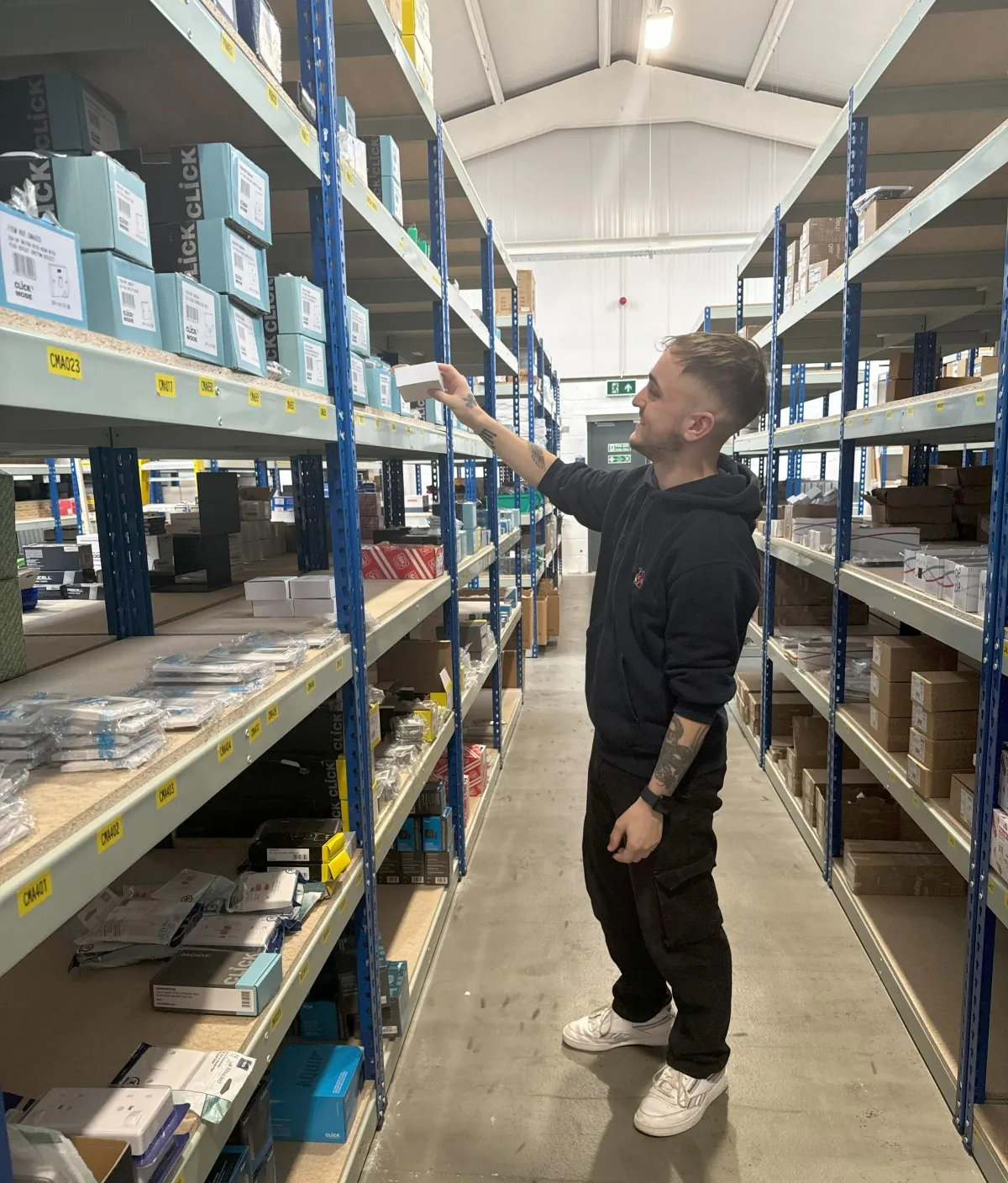 Kian, BED Market Harborough Branch assistant