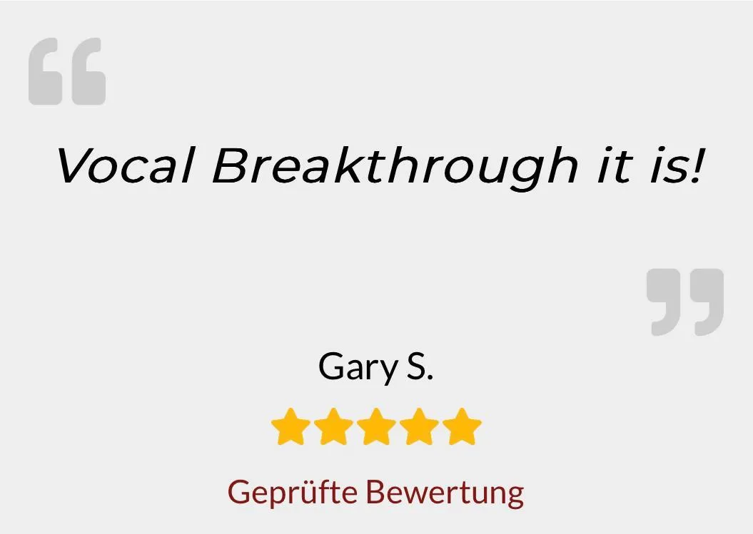 Image of Gary's appreciation words